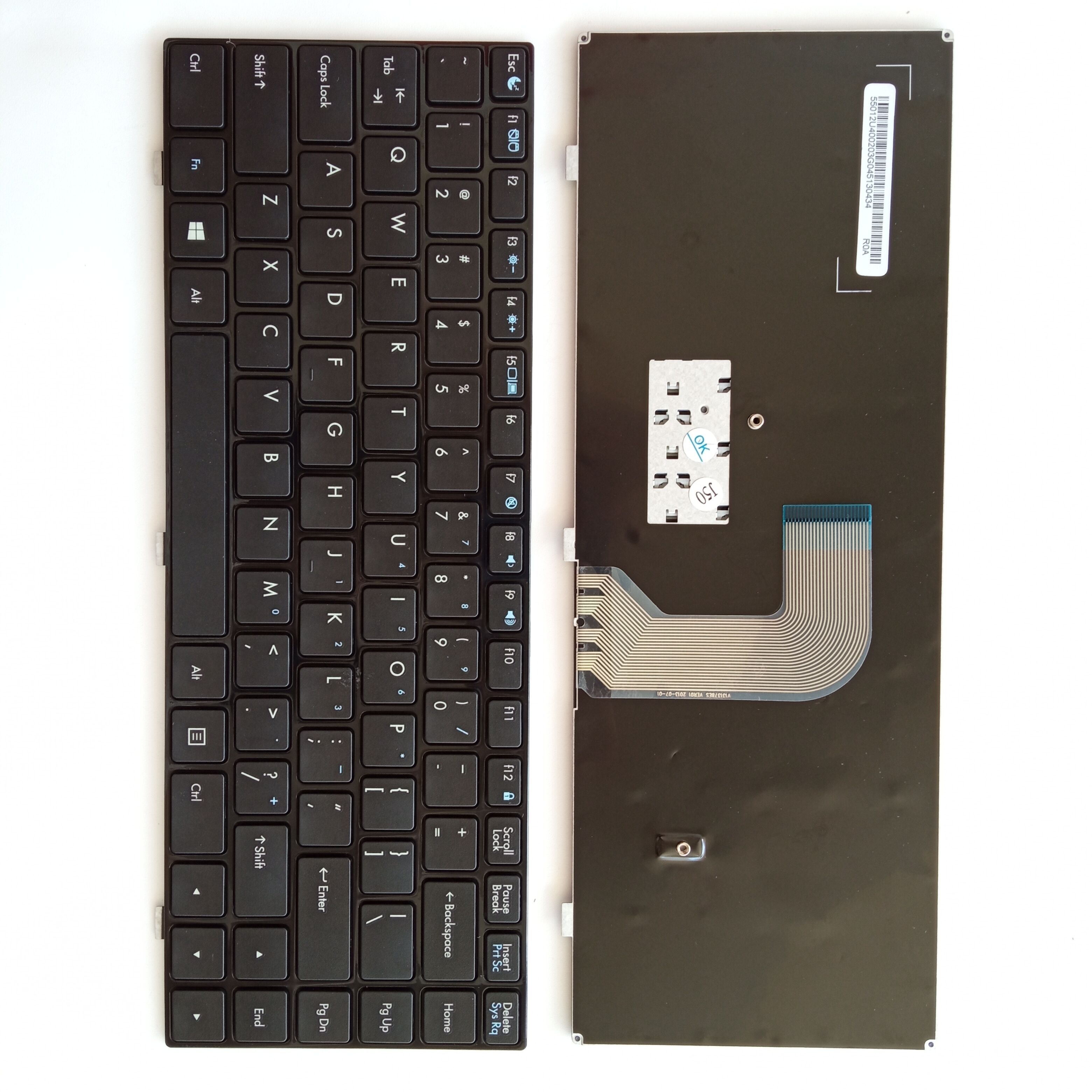 Picture of New Replacement Laptop Keyboard For N/A T46H BLACK FRAME BLACK US Layout